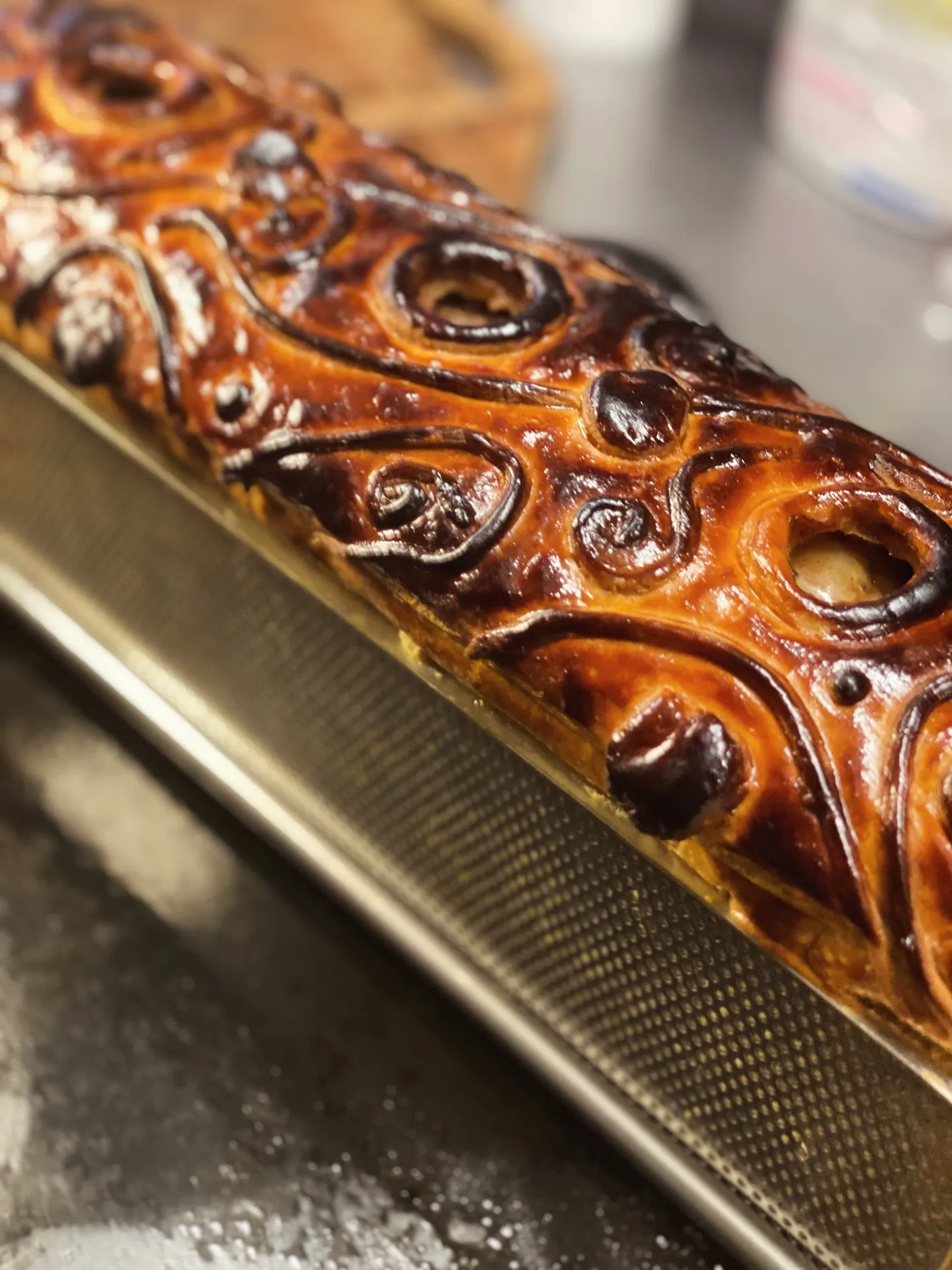 ディナーコースの一皿としてご用意しております、パテアンクルー...