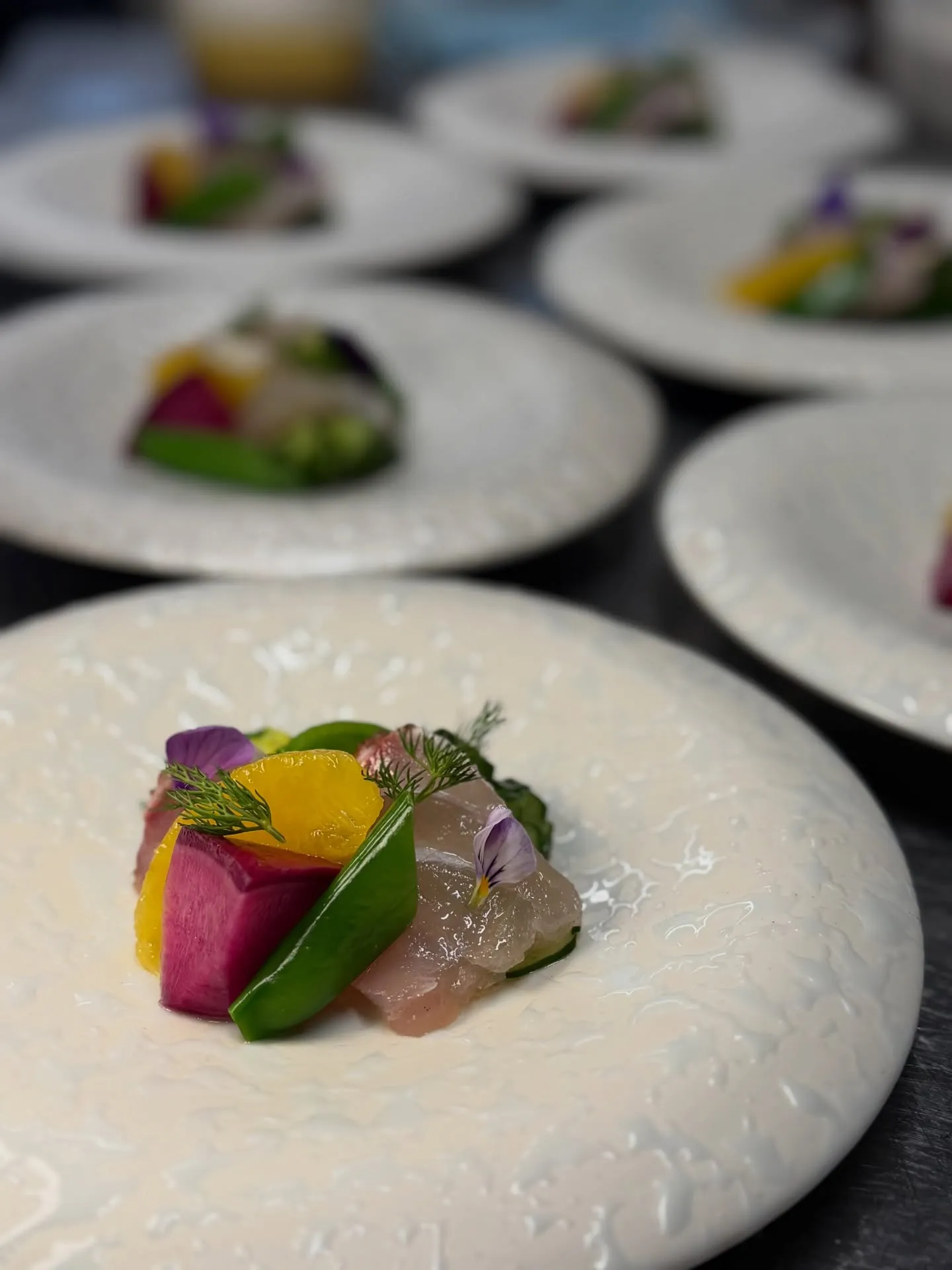 写真は、ある日のコースの一部です。