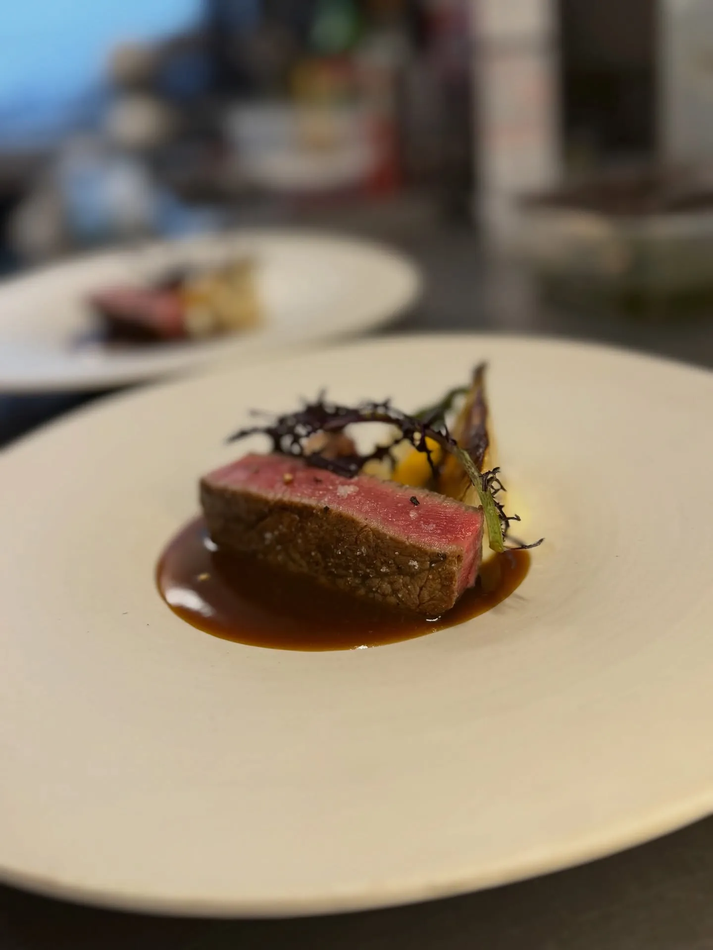 写真は、ある日のコースの一部です。