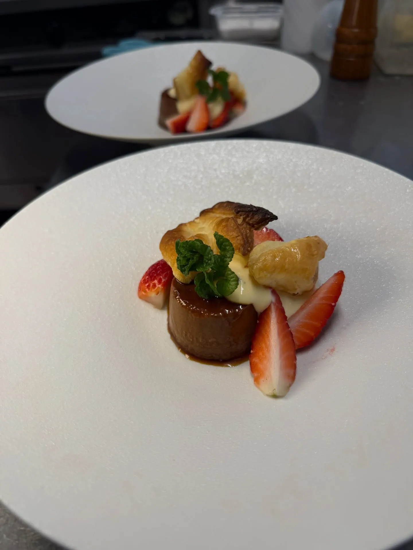 写真は、ある日のコースの一部です。