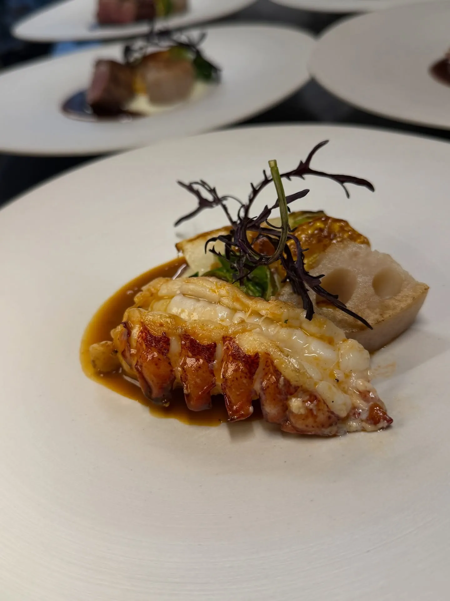 写真は、ある日のコースの一部です。