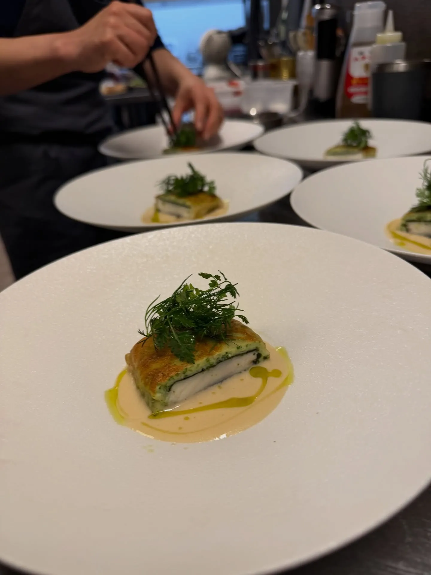 写真は、ある日のコースの一部です。