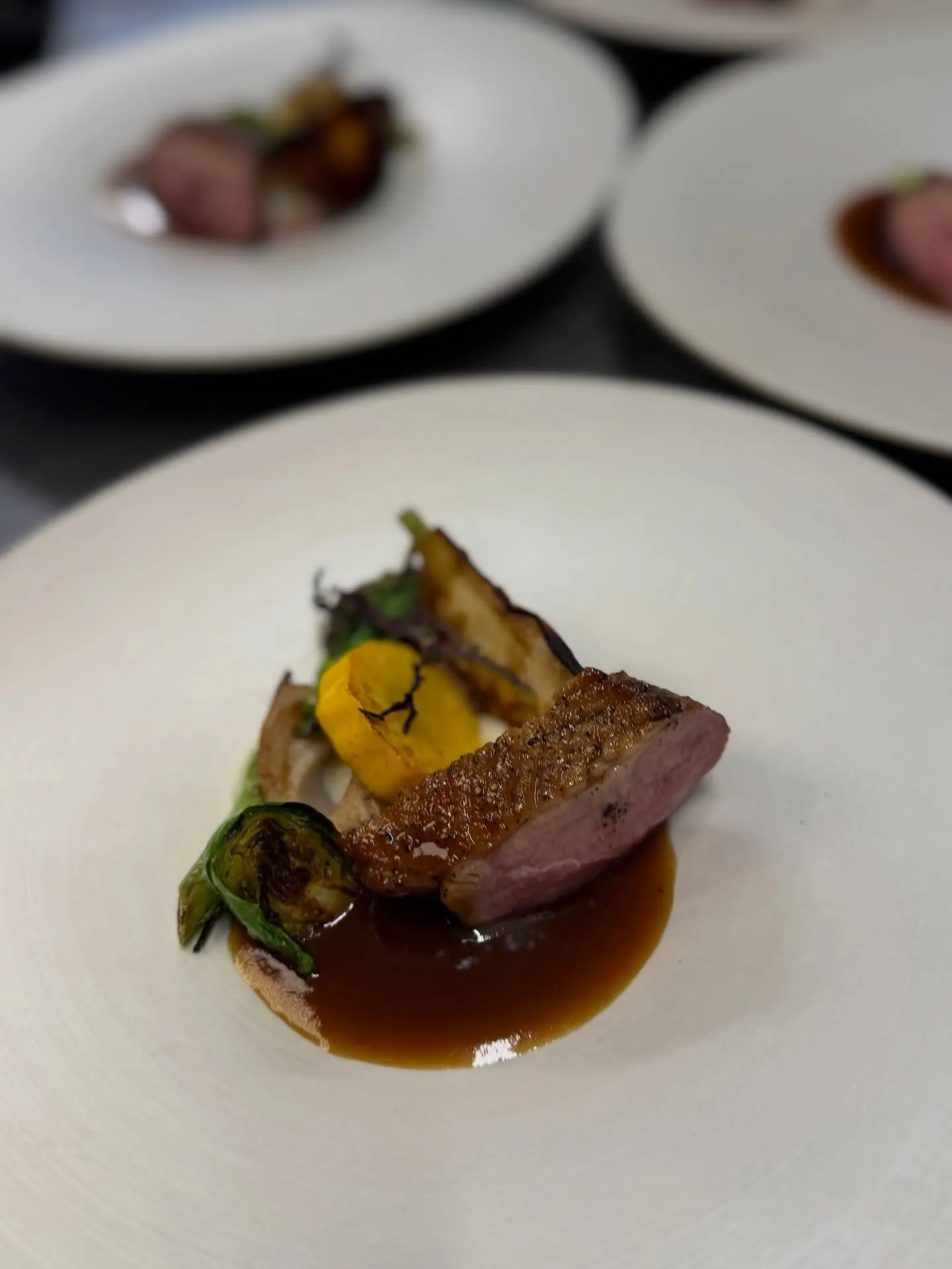 写真は、ある日のコースの一部です。